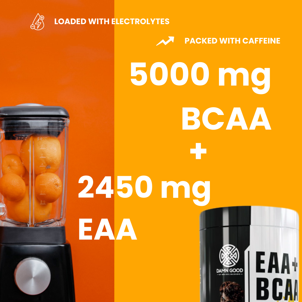 Damngood EAA + BCAA (30 Servings) | Muscle Recovery & Strength
