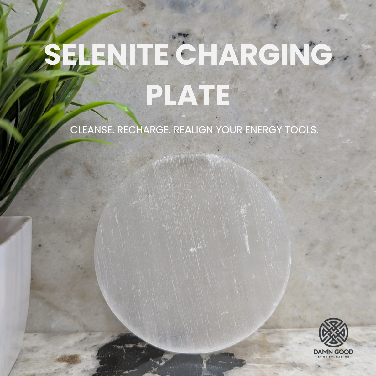 Selenite Crystal Charging Plate: Astro-Vastu Edition for Wealth, Clarity & Protection
