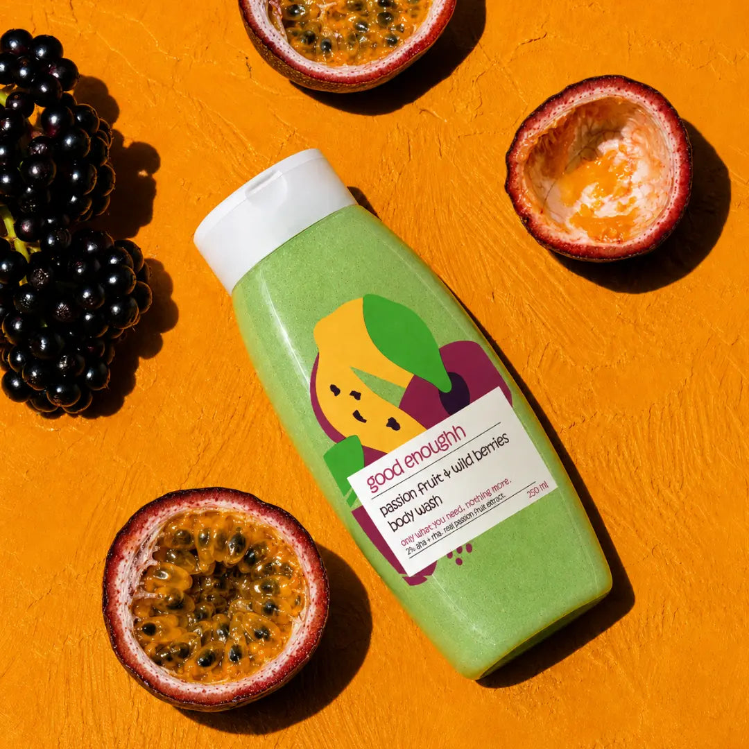 Passion Fruit & Wild Berries Exfoliating Body Wash