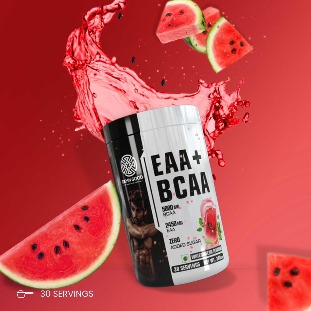 Damngood EAA + BCAA (30 Servings) | Muscle Recovery & Strength