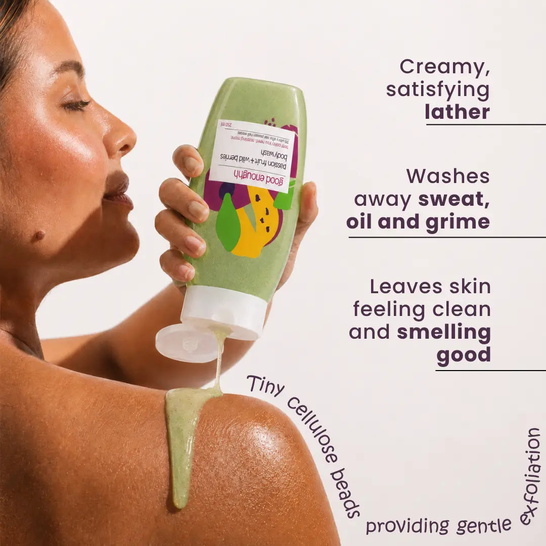 Passion Fruit & Wild Berries Exfoliating Body Wash