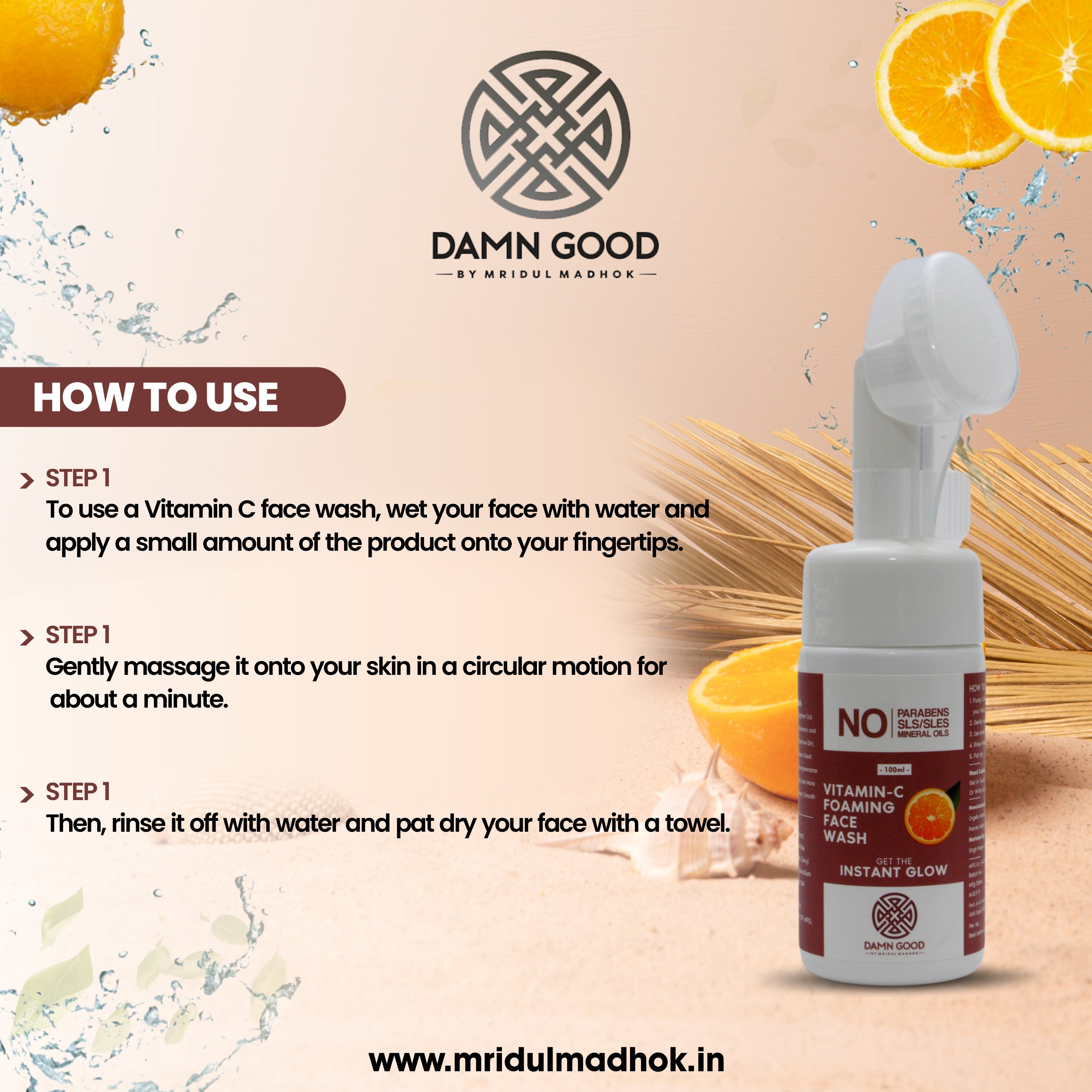 Vitamin C Foam Facewash