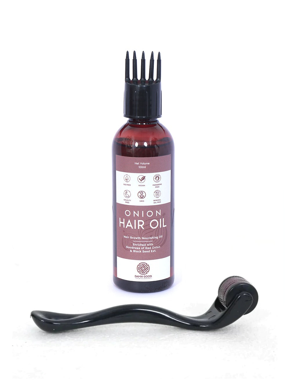 DamnGood Onion oil and Derma Roller 0.5mm