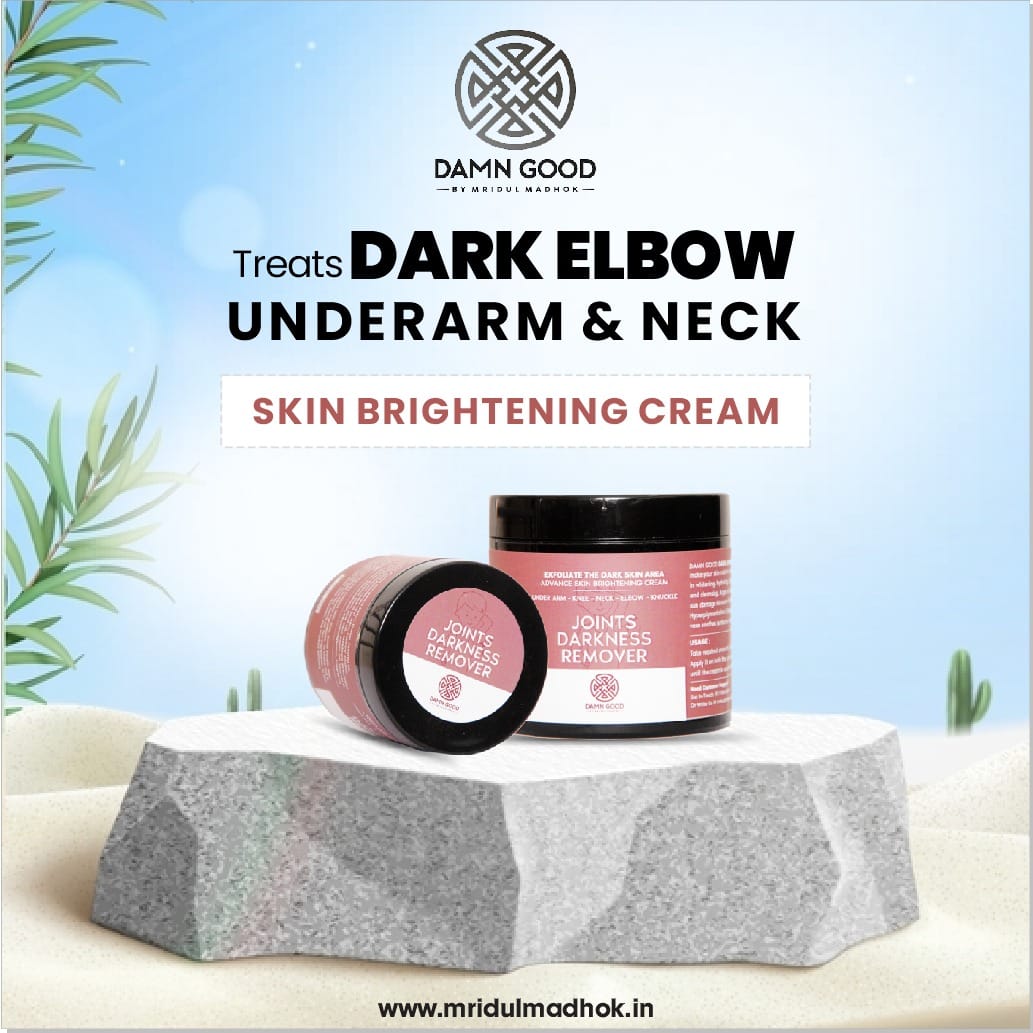 DamnGood Joints Darkness Remover Cream Specially For Dark Under Arms, Knee, Neck & Elbow