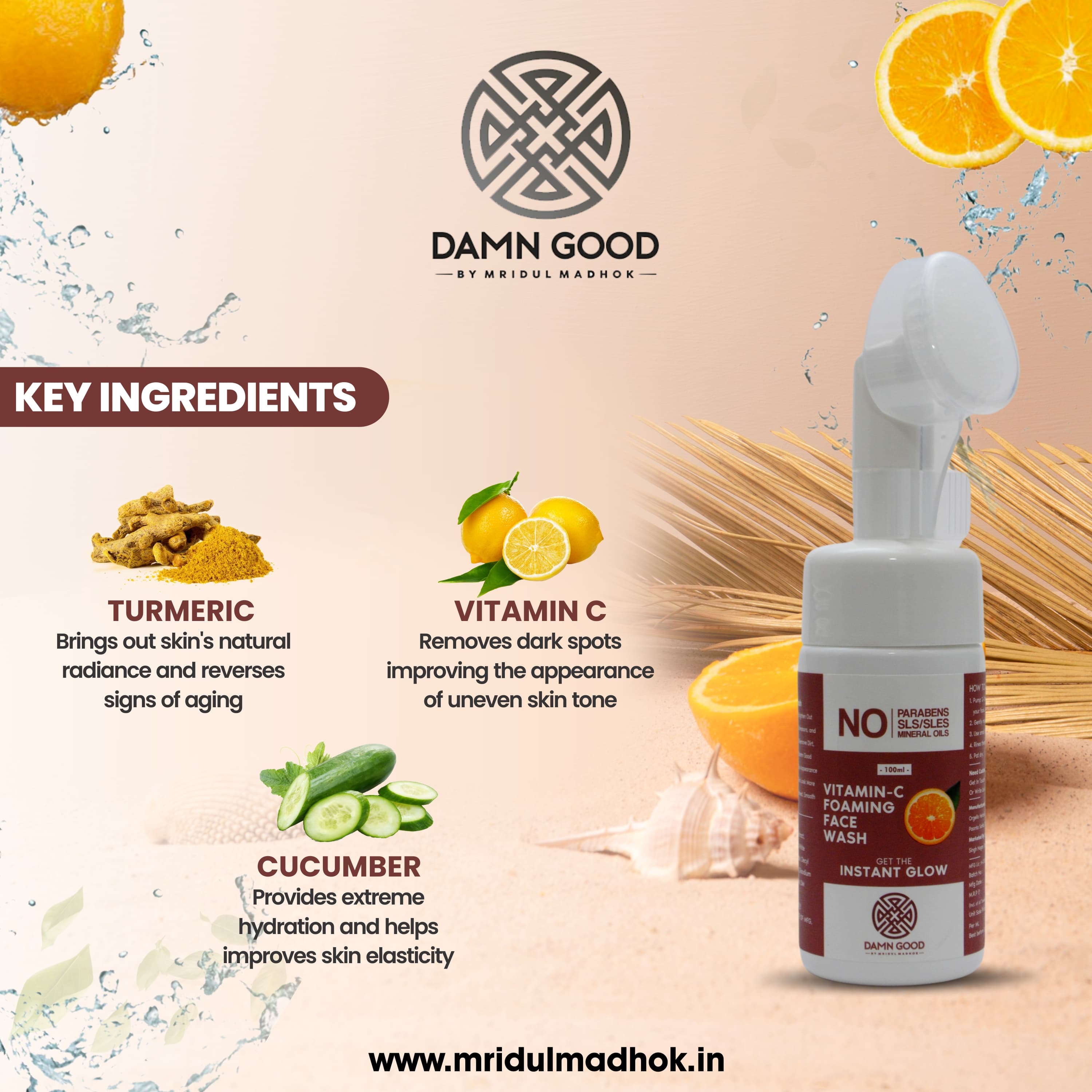 Vitamin C Foam Facewash