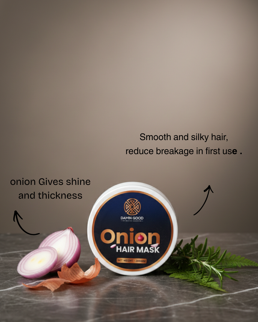 DamnGood Onion Hair Mask 200 GM