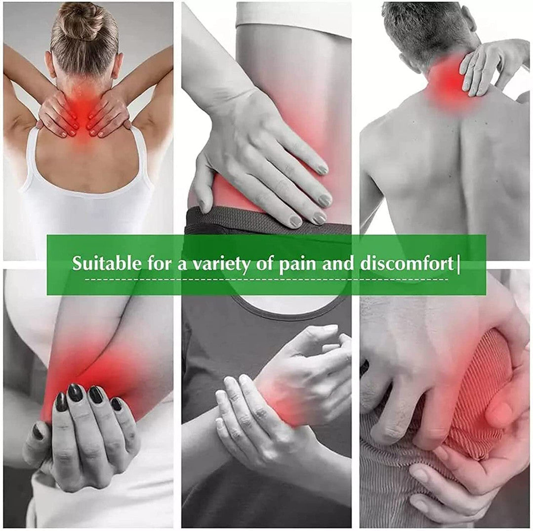 Herbal Pain Relief Patch- Pack of 10 - Fast relief ayurvedic formula for swelling, Inflammation, stiffness relief