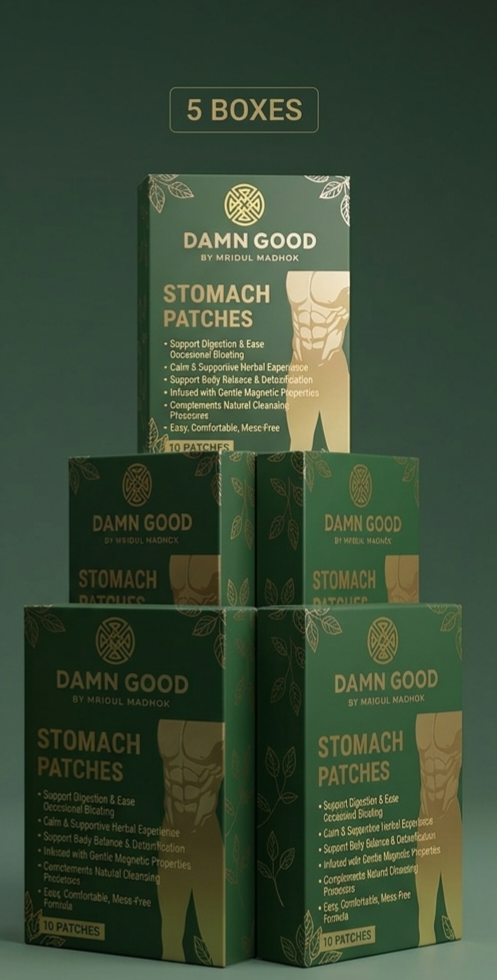 Stomach Care Patches – 10 Herbal Patches | Improve gut issues & regulate Body Balance