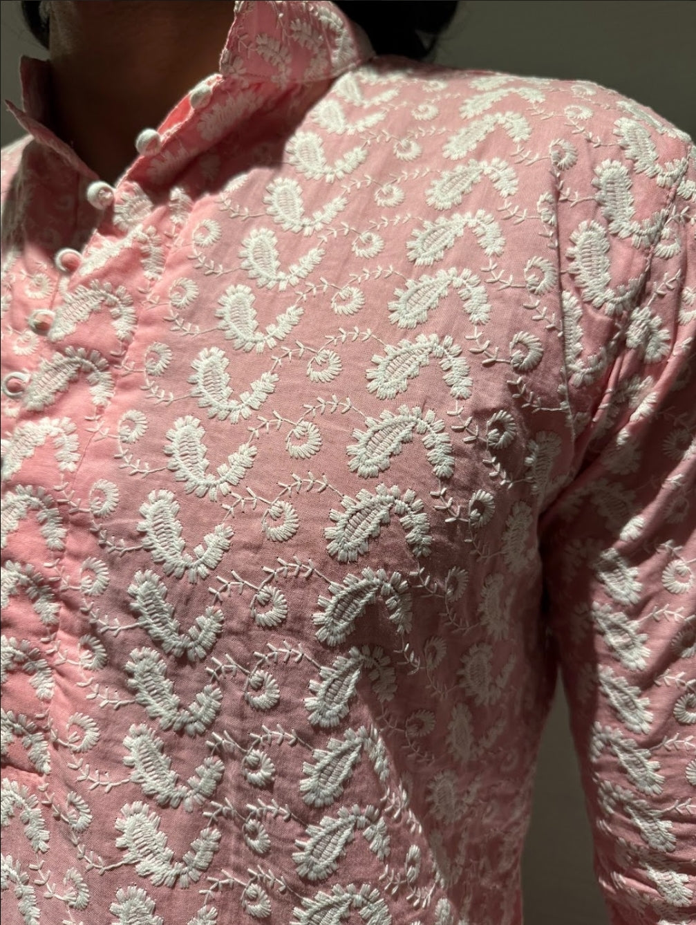 Lukhnowi Chikankari Kurta