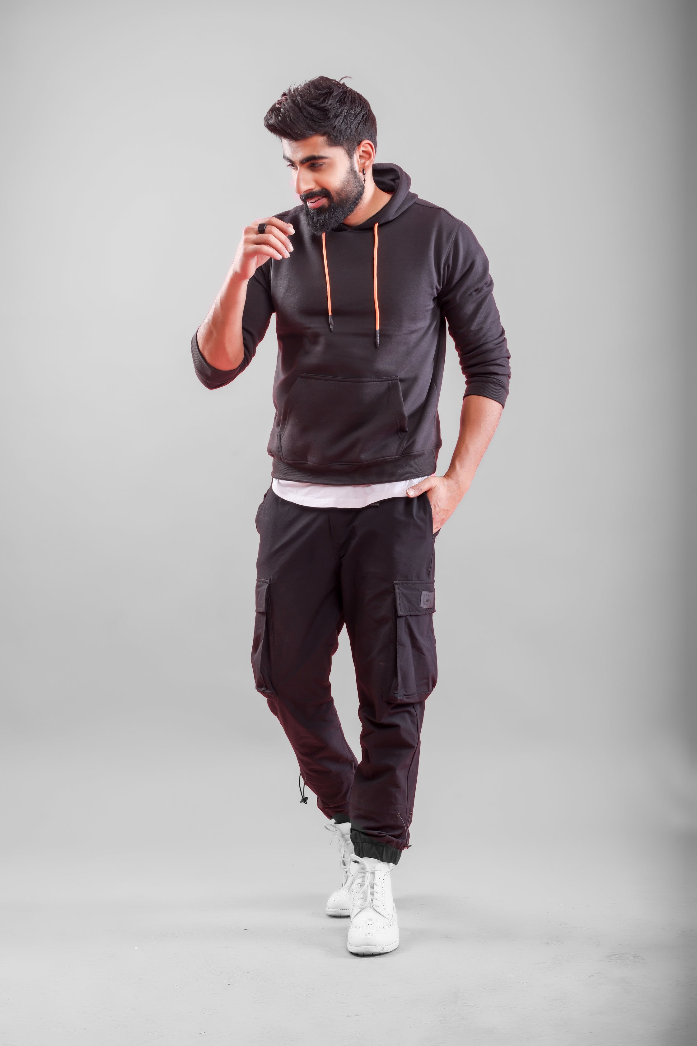 Hoodie - Burry Black Unisex