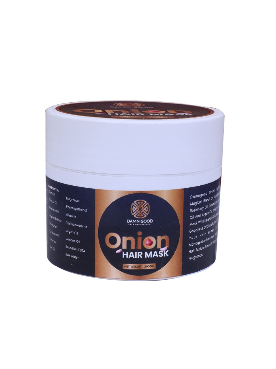 DamnGood Onion Hair Mask 200 GM