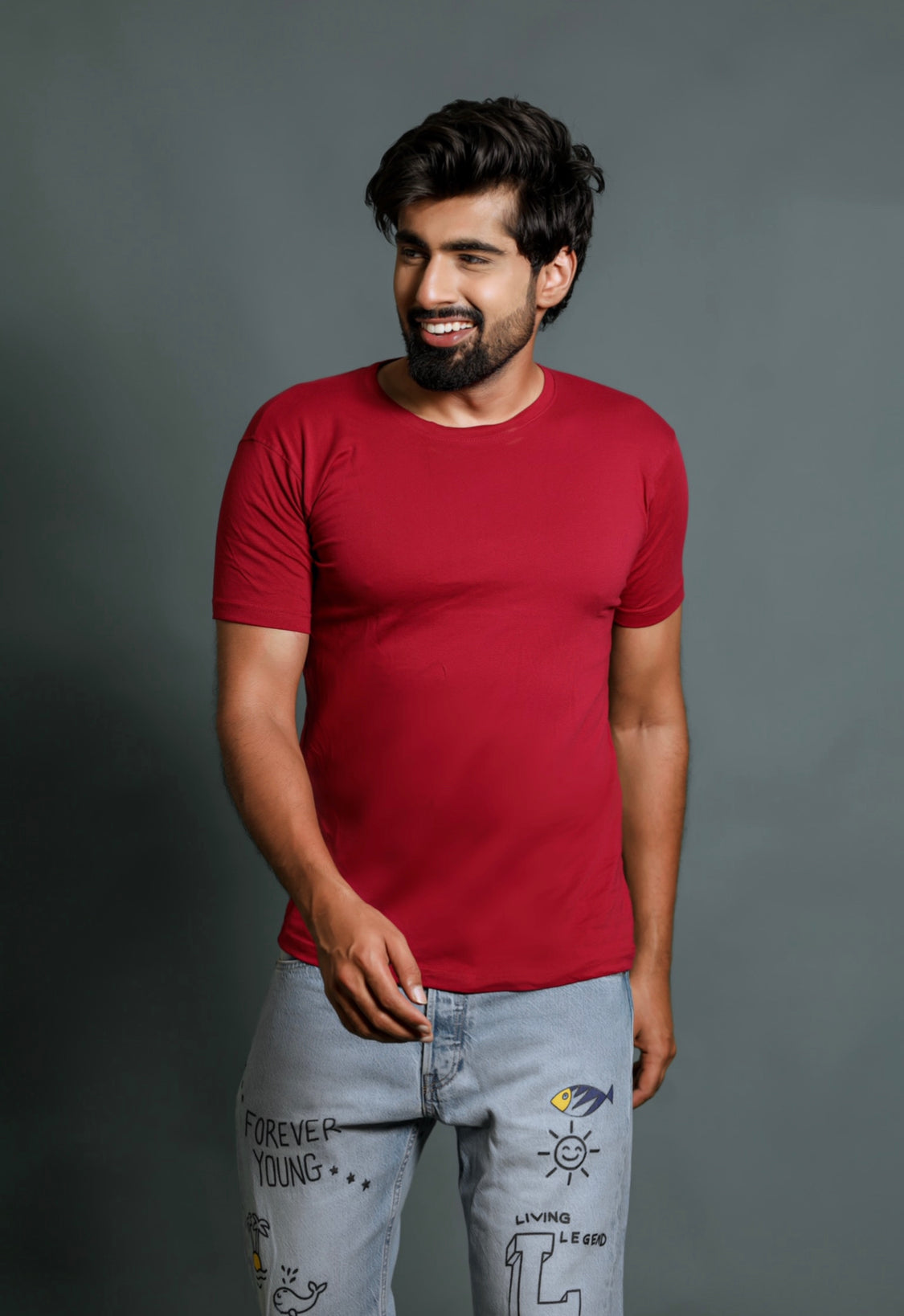 Musky Maroon T-Shirt