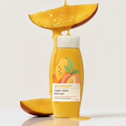 Mango & Peach Gourmand Body Wash