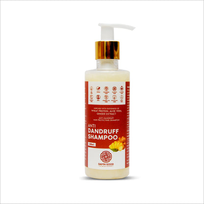 Damngood Anti Dandruff & Hair Protecting Shampoo -SLS & PARABENS FREE- 200ML