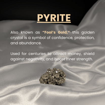 Raw Pyrite Geode Stone | Money‐Attractor Pyrite Stone