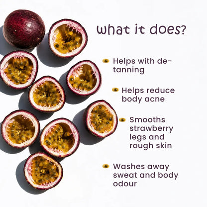 Passion Fruit & Wild Berries Exfoliating Body Wash
