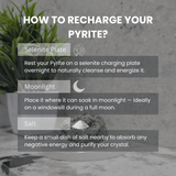 Raw Pyrite Geode Stone | Money‐Attractor Pyrite Stone