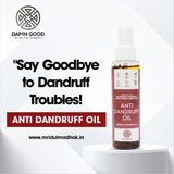 Damngood Ayurvedic Anti Dandruff Oil -Rosemary ,Curry Leaves & Methi Dana-100ML