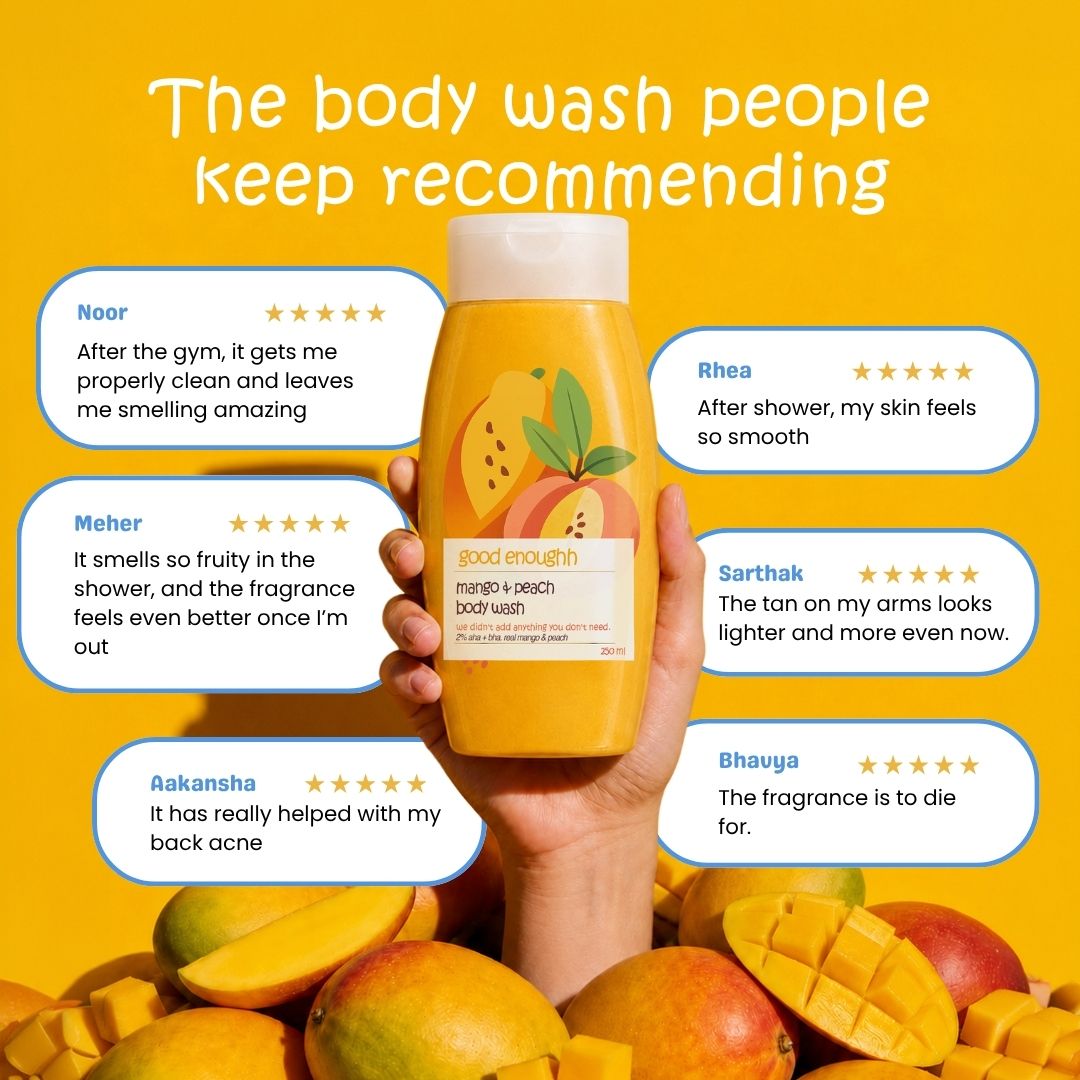 Mango & Peach Gourmand Body Wash