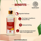 Damngood Anti Dandruff & Hair Protecting Shampoo -SLS & PARABENS FREE- 200ML