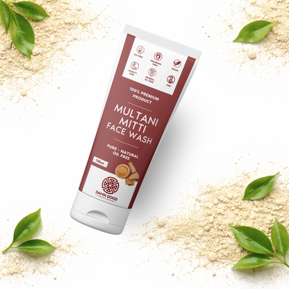 DamnGood Multani Mitti Face Wash -(Paraben/Sulphate-Free)-100 ML