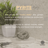 Astro-Wealth Pyrite Prosperity Ring