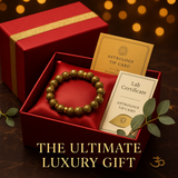 Gold Aura Pyrite Bracelet – 22K-Accented Abundance &amp; Astro-Certified Wealth Magnet