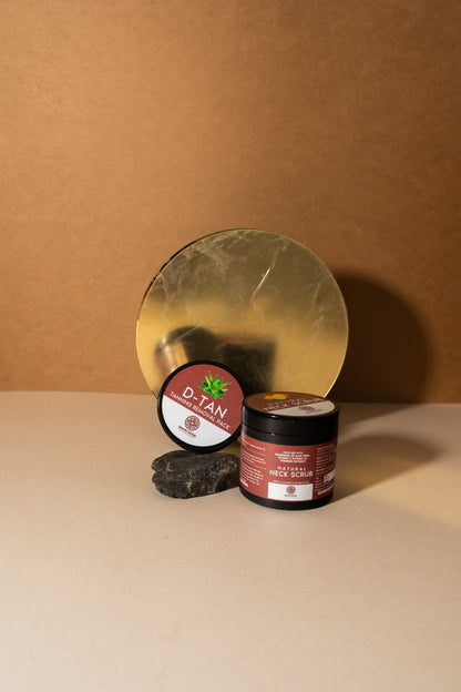 Skin Revival Trinity – The Ultimate Glow & Clear Combo (Anti-Acne + Vitamin C Scrub + D-Tan Mask)