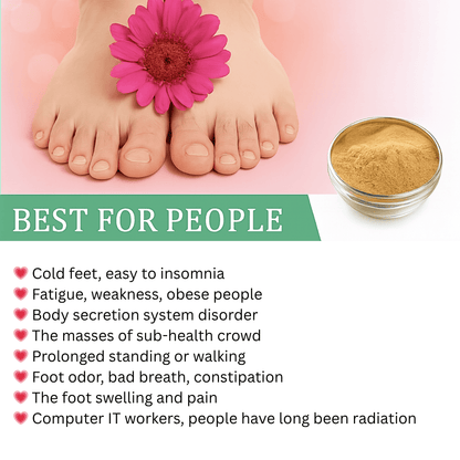 Detox Foot Patch- Pack of 10 - Better Sleep, remove body toxins