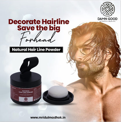 Natural Hair Line Powder-No More White Hair