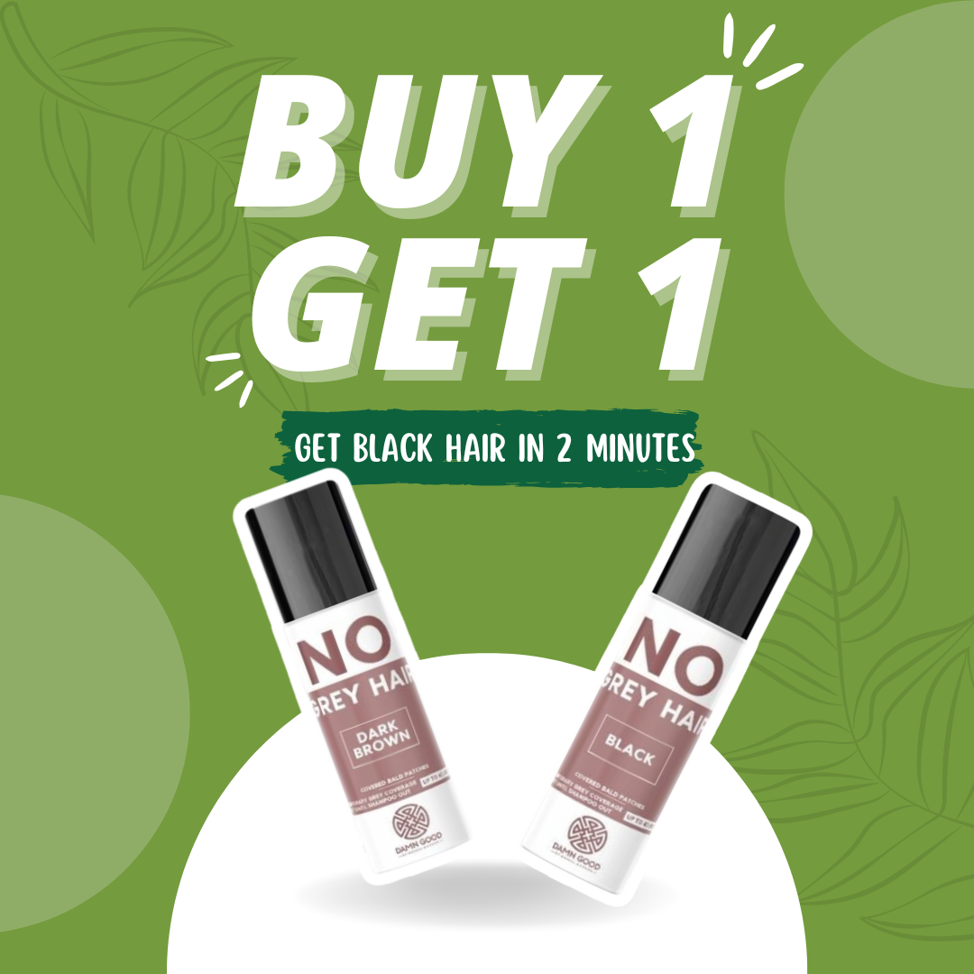 1 + 1 No Grey Hair Spray For Black Hair