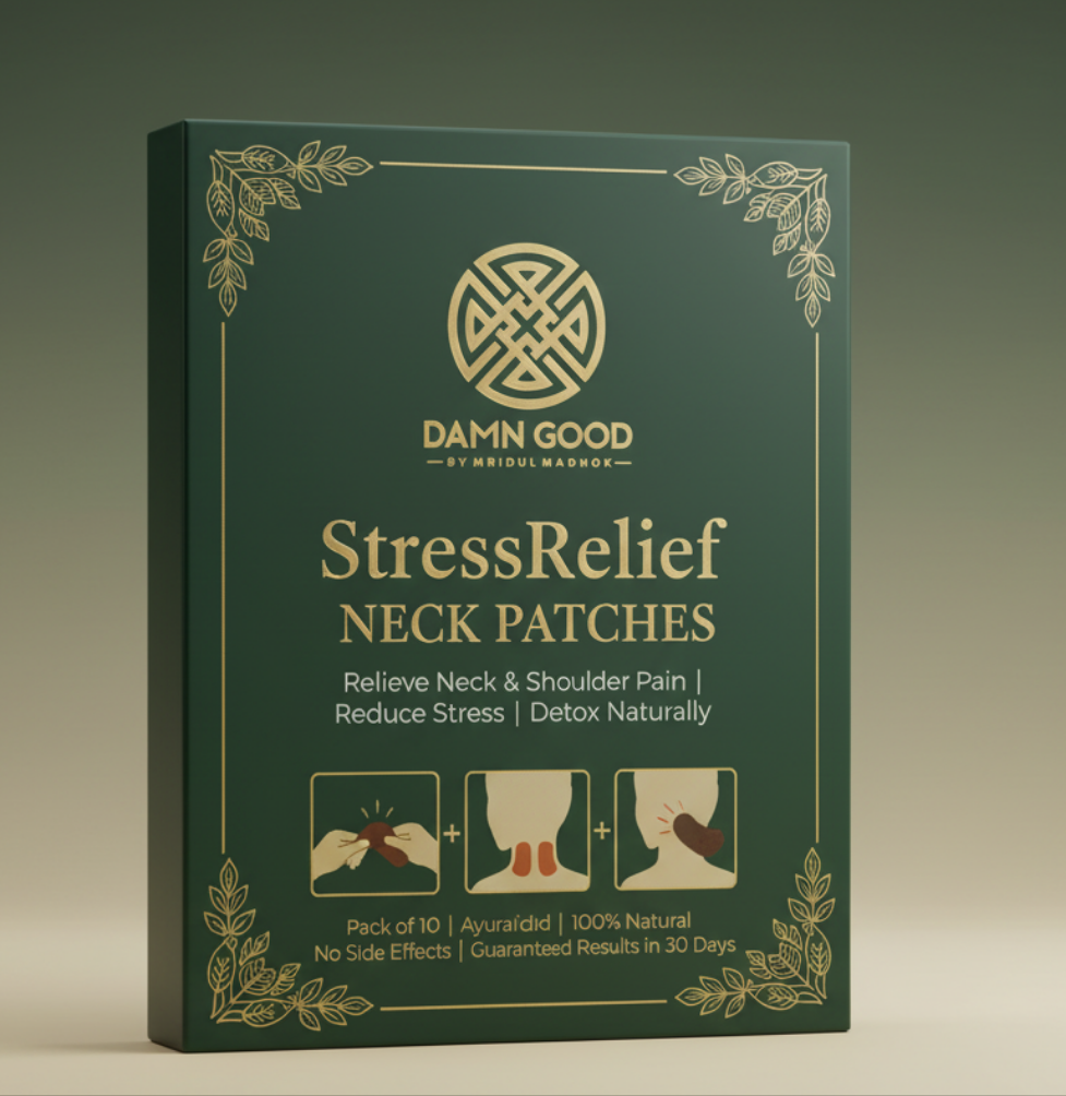 Relax Neck Patch – 10 Patches | Herbal Comfort for Neck & Body | Soothe Tension & Support Restful Sleep