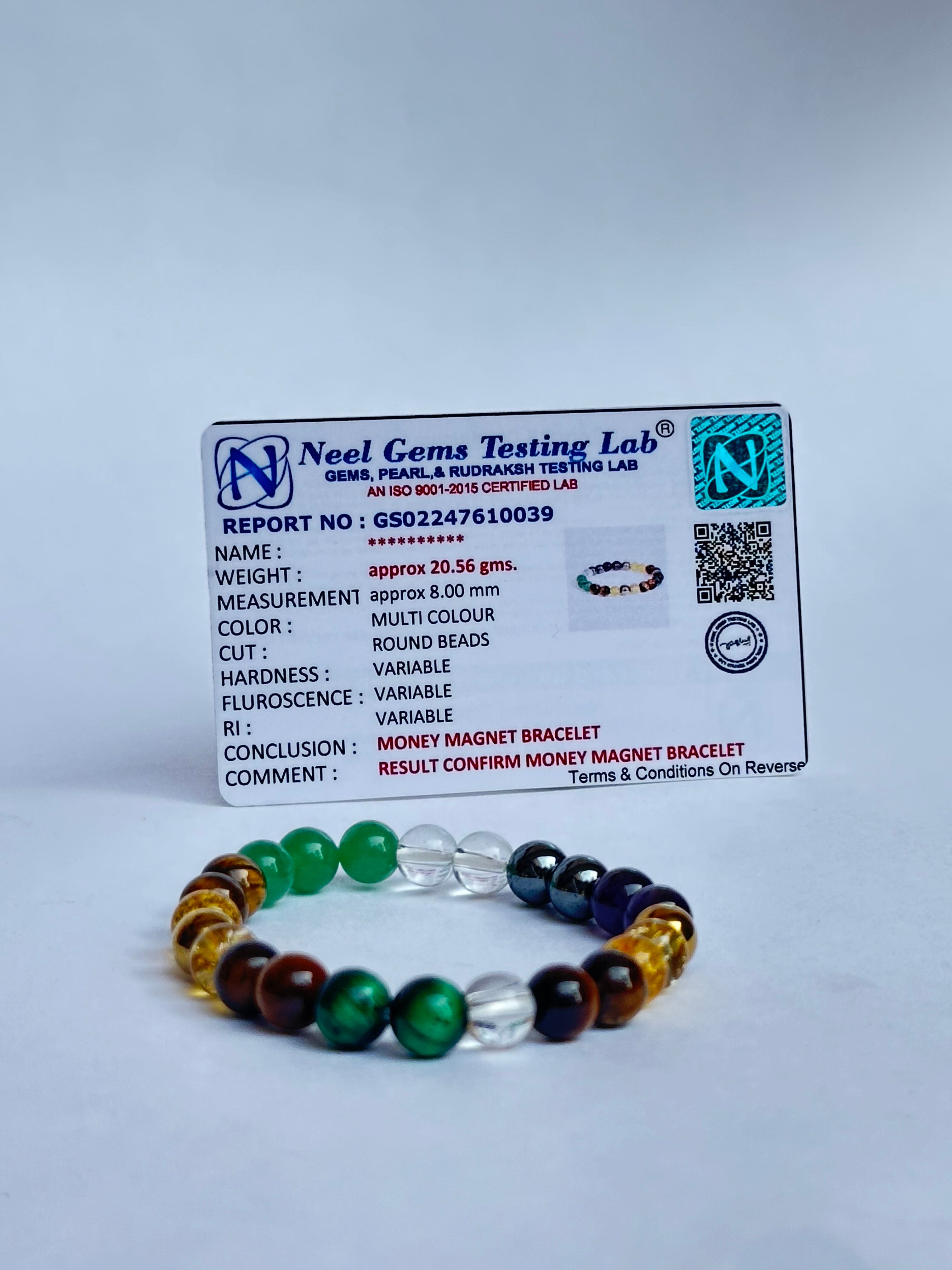 Scientific Money Magnet Bracelet—Wealth Creator & Growth Amplifier