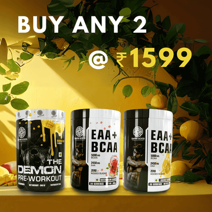 Damngood Pre-Workout-(Mango) Explosive Power, Maximum Endurance & Intense Energy