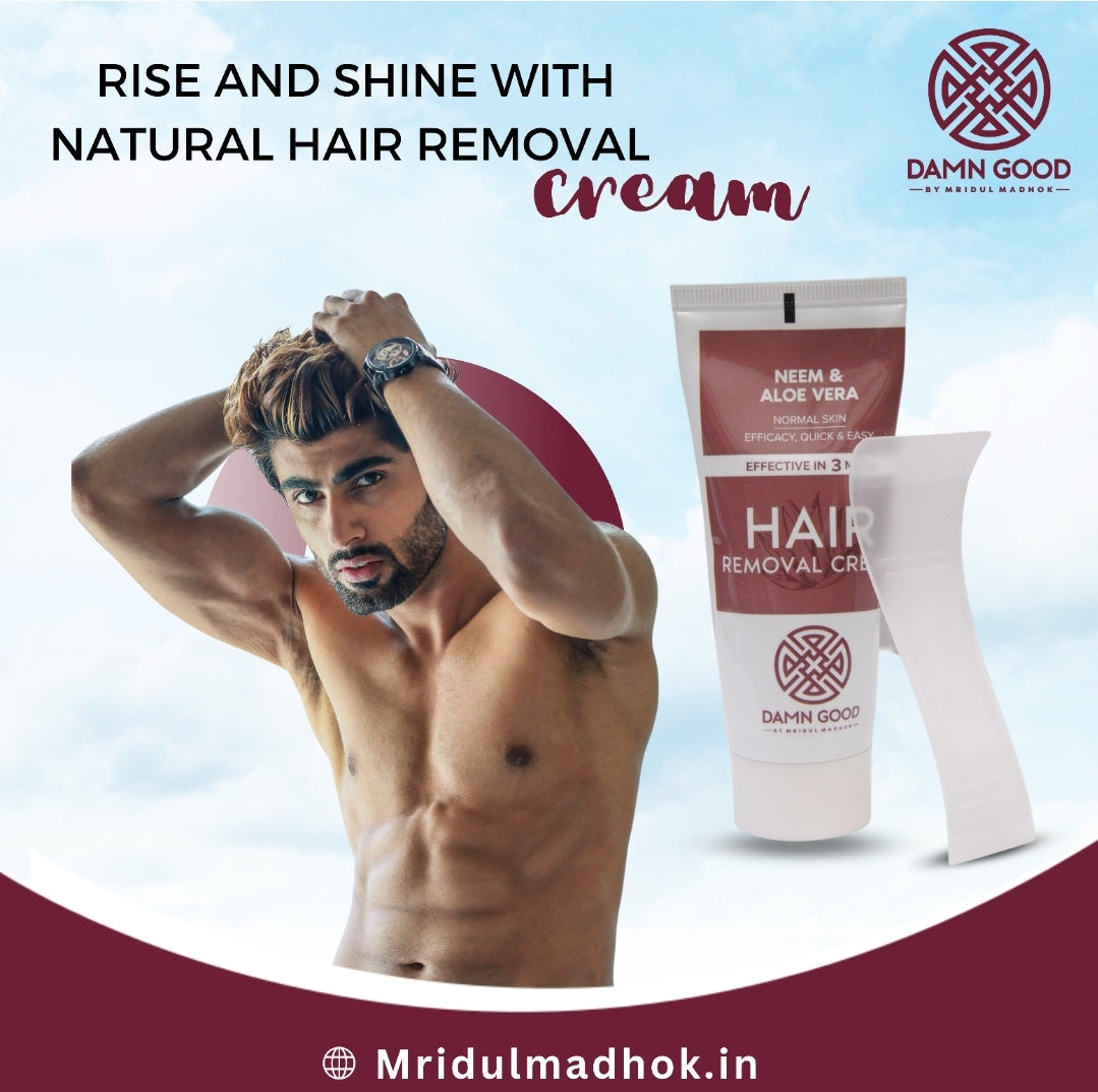 DamnGood Hair Removal Cream ( Neem & Aloe Vera)