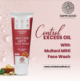 DamnGood Multani Mitti Face Wash -(Paraben/Sulphate-Free)-100 ML