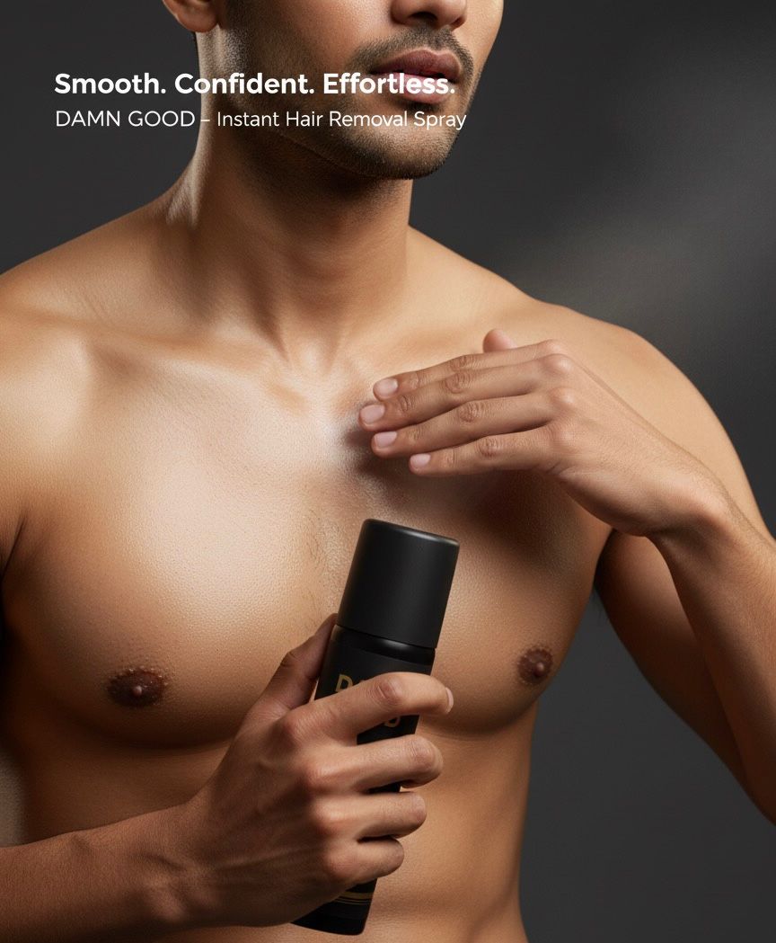 DamnGood Hair Removal Spray ( Vitamin E, Niacinamide & Aloe Vera)