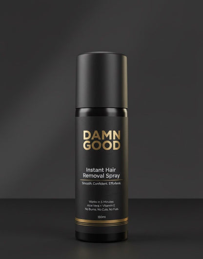 DamnGood Hair Removal Spray ( Vitamin E, Niacinamide & Aloe Vera)