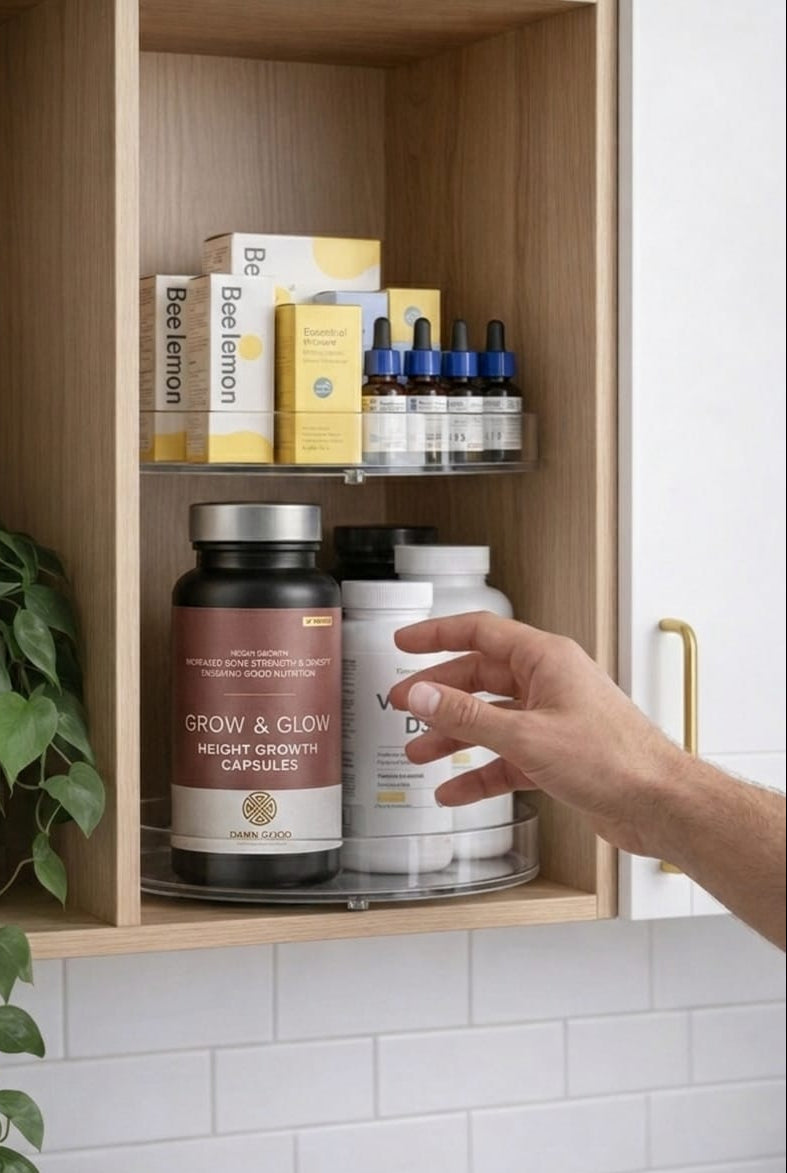 Damngood 100% Ayurvedic Height Growth Capsules- 60 caps