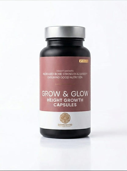 Damngood 100% Ayurvedic Height Growth Capsules- 60 caps