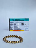 Gold Aura Pyrite Bracelet – 22K-Accented Abundance &amp; Astro-Certified Wealth Magnet