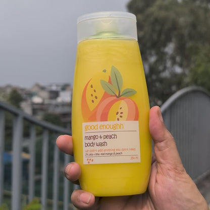 Mango & Peach Gourmand Body Wash