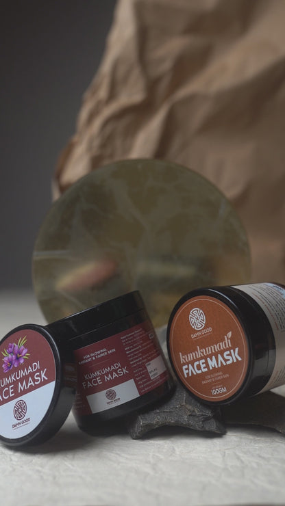 DamnGood Kumkumadi Face Mask For Bright & Radiant Skin-100 GM