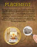 Raw Pyrite Geode Stone | Money‐Attractor Pyrite Stone