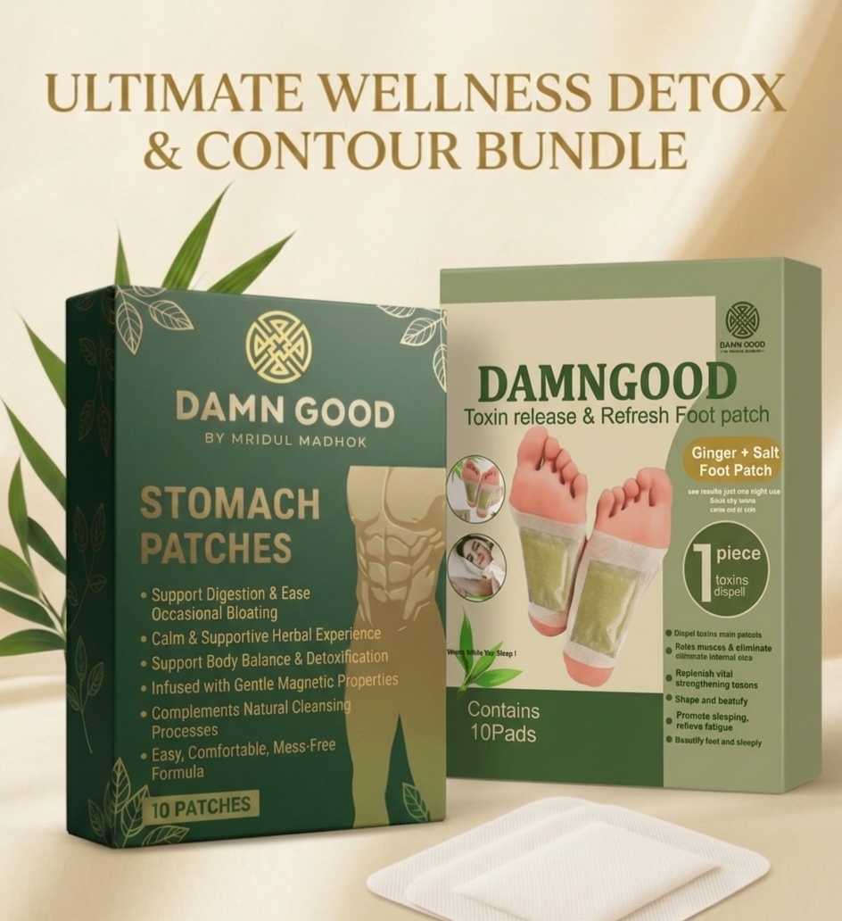Ultimate Wellness Detox Bundle- Foot Patch + Stomach Patch- 10 each