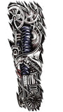Tattoo- Full Arm hand - 48×17Cm- Long lasting temporary tattoo