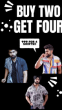 2+2 - Shirt surprise pack - Buy 2 get 2 FREE