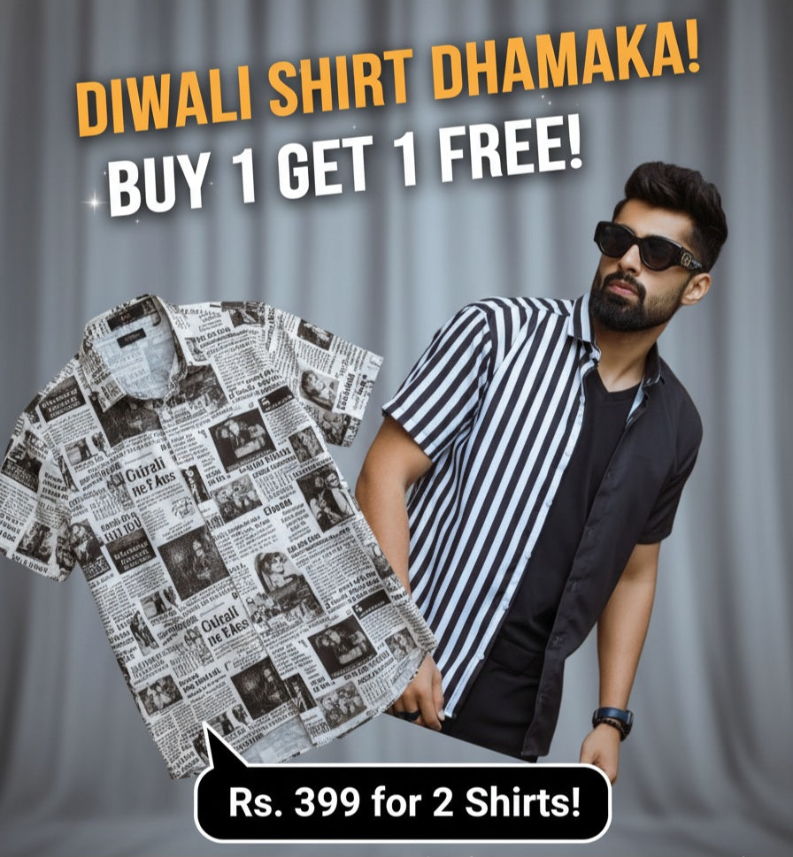1+1 - Shirt surprise pack - Buy 1 get 1 FREE
