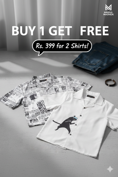 1+1 - Shirt surprise pack - Buy 1 get 1 FREE