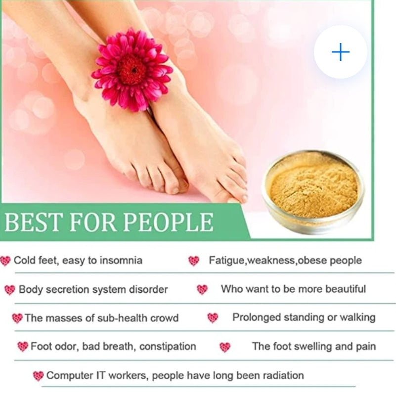 Detox Foot Patch- Pack of 10 - Better Sleep, remove body toxins